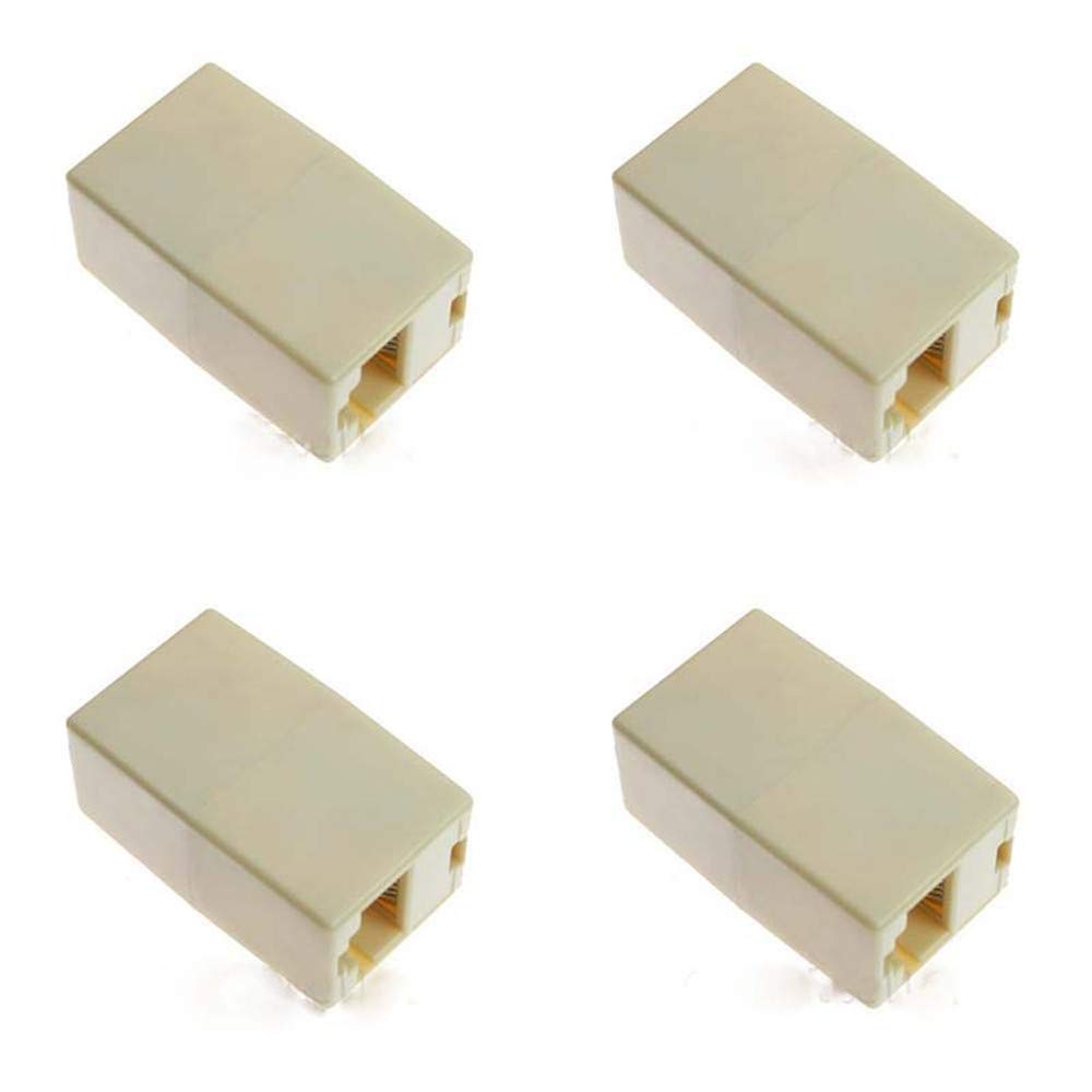 YASH VISION - 8P8C Network RJ45 CAT5 Female to Female Jointer Coupler Adapter Connector - Pack of 4 Pcs (B07NBR1Q3S) Amazon Price History, Amazon Price Tracker