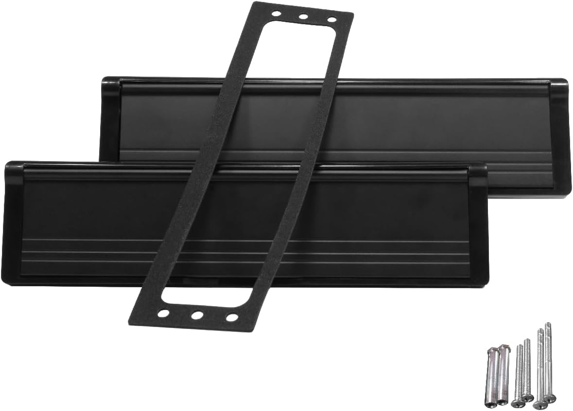 Draft Dodger 10.75"" Insulated Universal Telescopic Matte Black Mail