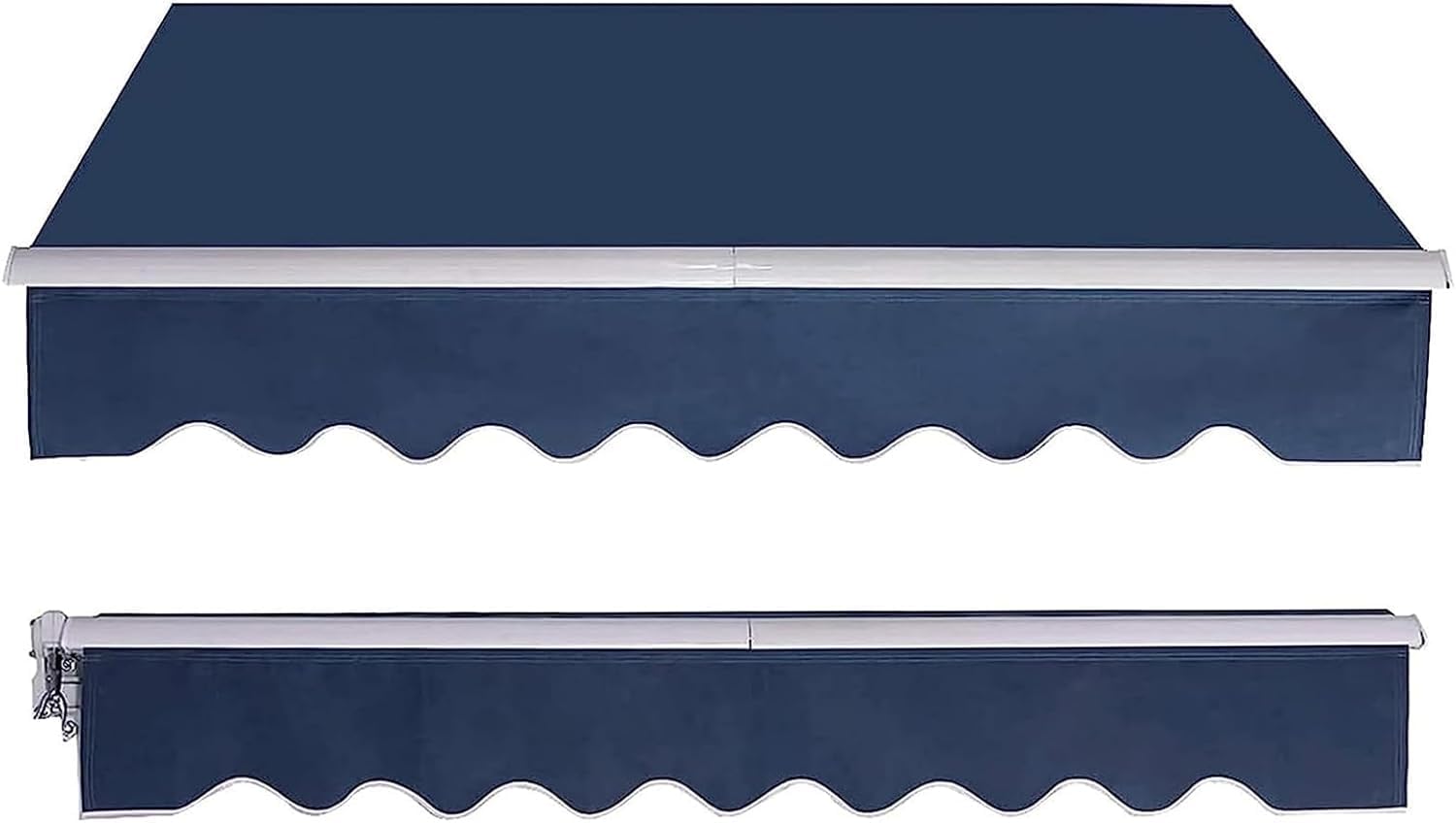 Tissu supérieur de remplacement imperméable pour auvent de porte
