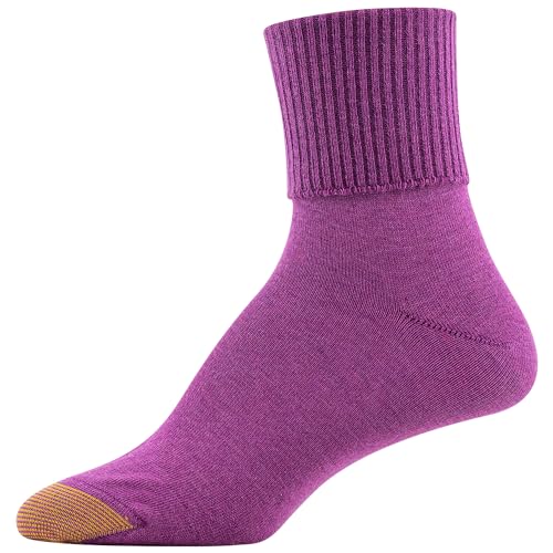 Image of GOLDTOE Women's Classic Turn Cuff Socks, Multipairs