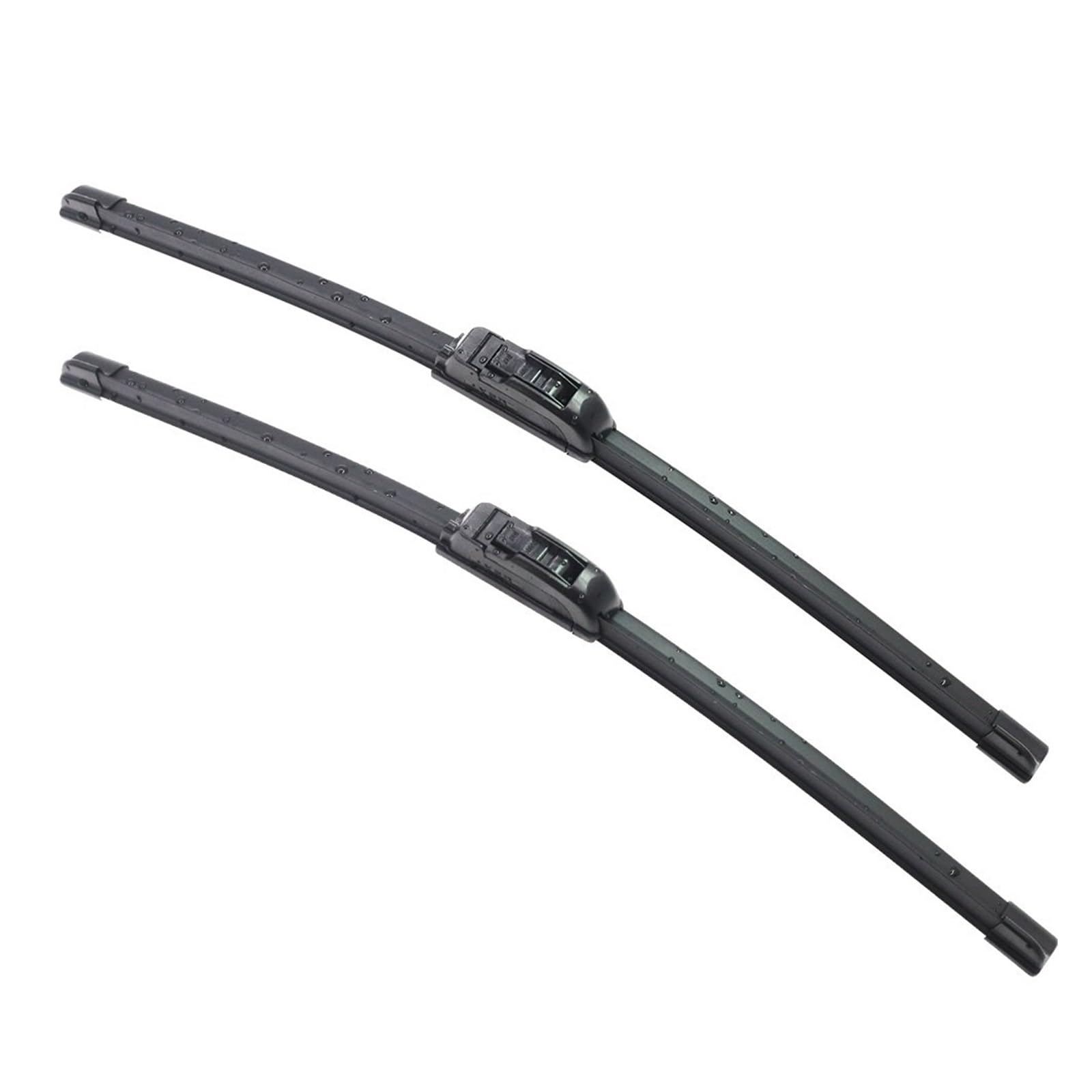 Balai d'essuie-glace avant KMAGE en caoutchouc anti-trace pour Jaguar X-Type