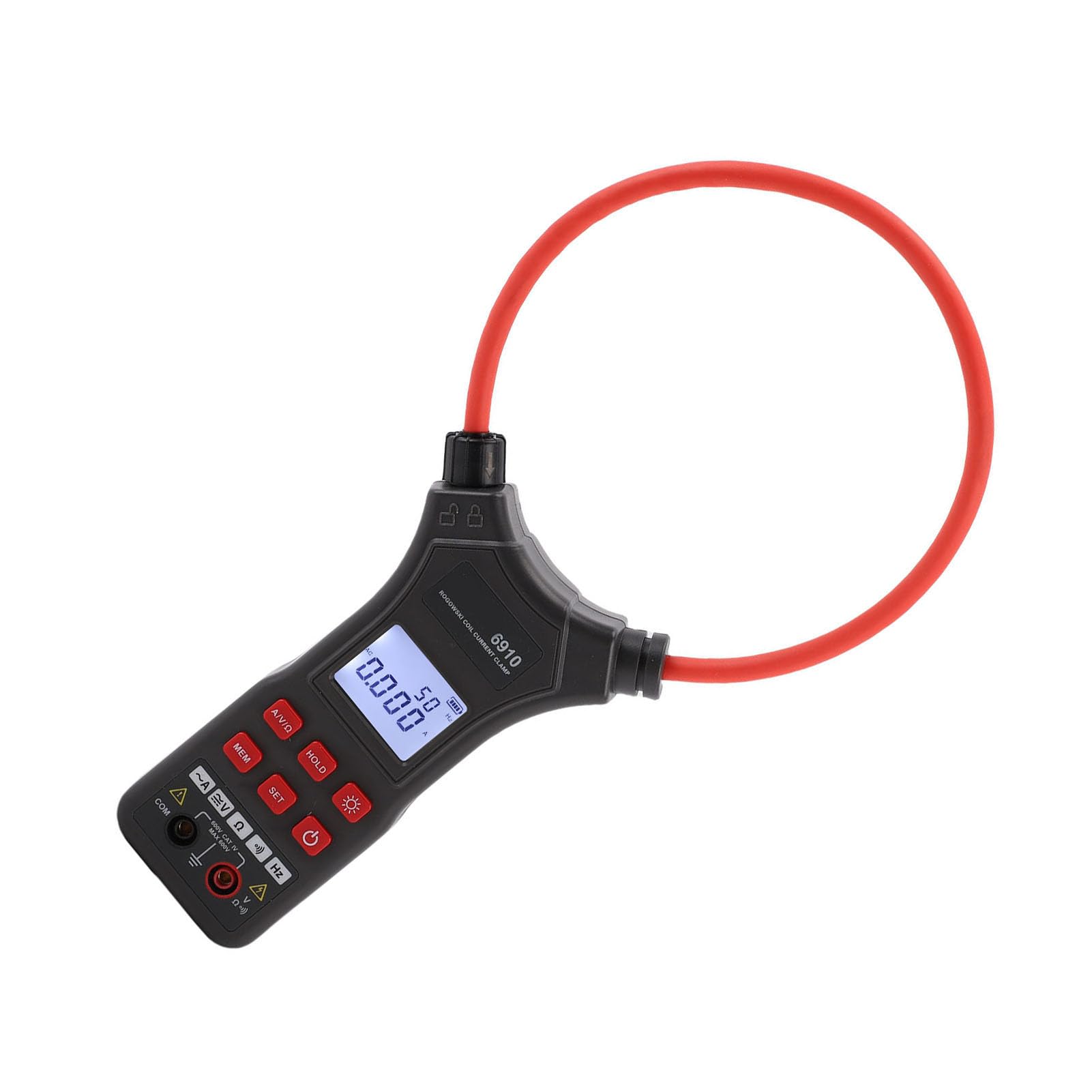 Keenso Flexible Clamp Meter Digital Flexible Coil Current Meter AC 10000A