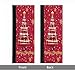 AUUXVA Christmas Tree Refrigerator Door Handle Covers, Microwave Fridge Handle Covers Set of 2, Washable Kitchen Appliance Handles Decor Protector for Ovens Dishwashers Fridge