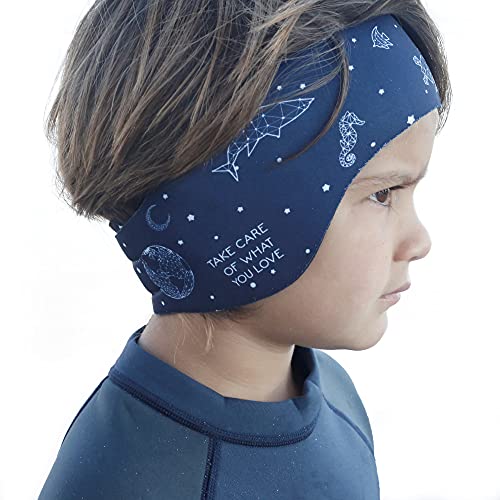 THE GOOD EARS Swimming headband for babies - toddlers - kids - adults. Got Ear tubes? Want to avoid them altogether? Try our swimming headband! (Animal, Medium)