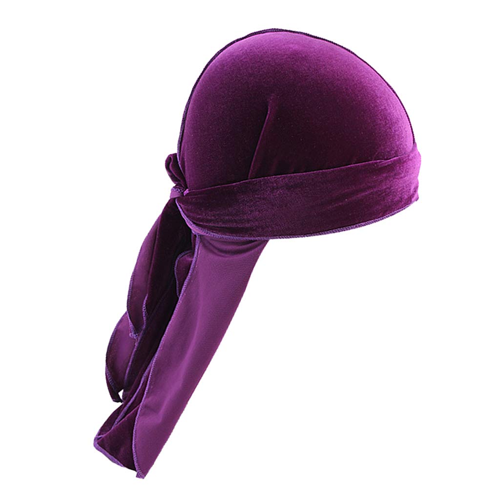 Set di 5 Bandane in Velluto per Uomo E Donna, Turbanti, Cappelli, Musulmani, Sciarpe