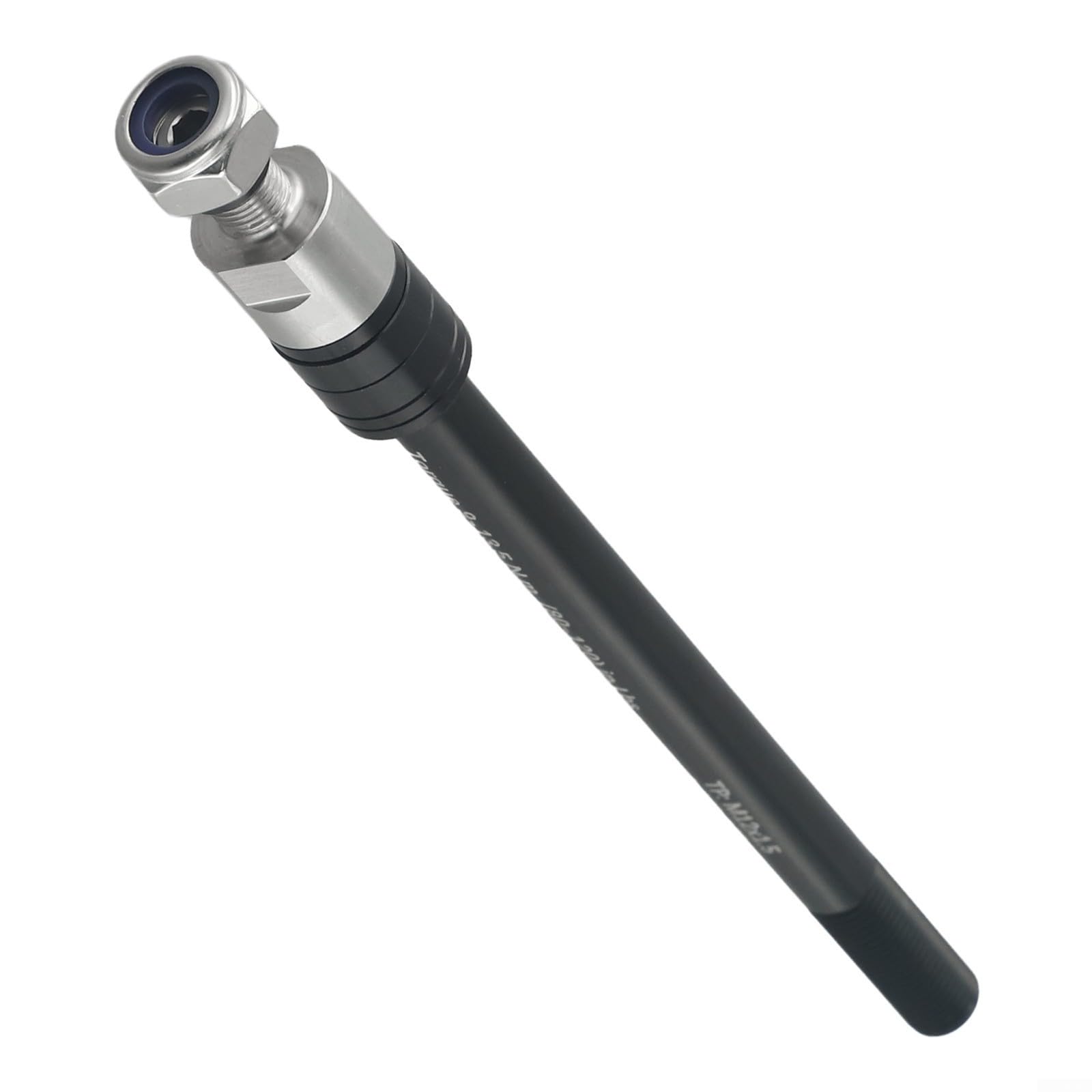 Adattatore per asse passante per bicicletta, lavorato a CNC, asse anteriore per forcella P1.0 160-178 mm/P1.5 160-178 mm/P1.75 160-178 mm, albero convertitore albero secchio rimorchio bici (P1.5)