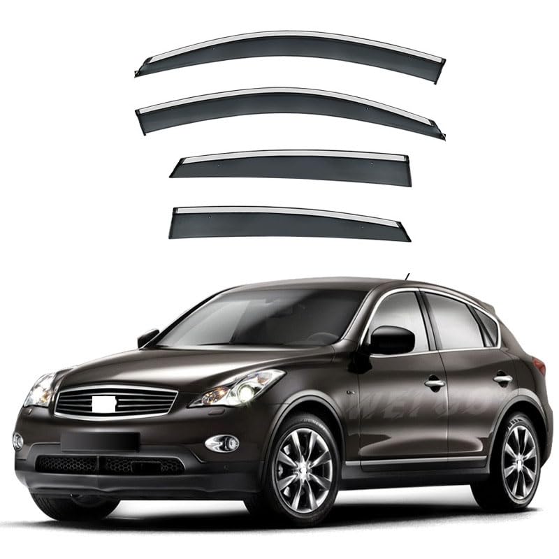 Deflectores de aire para disfrutar del viaje en Infiniti EX J50