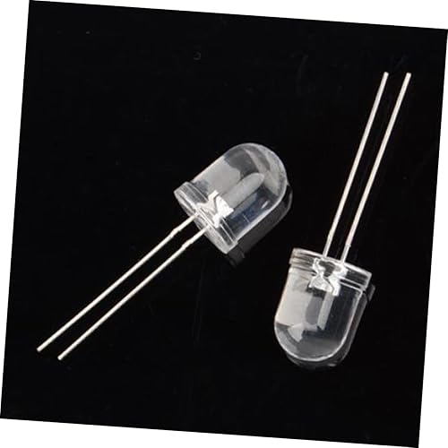 Miniatura 3 de Alasum 30 unids diodo ultra brillante LED diodo emisor LED lámpara de diodo emisor de luz diodo transparente brillante diodo púrpura diodo claro