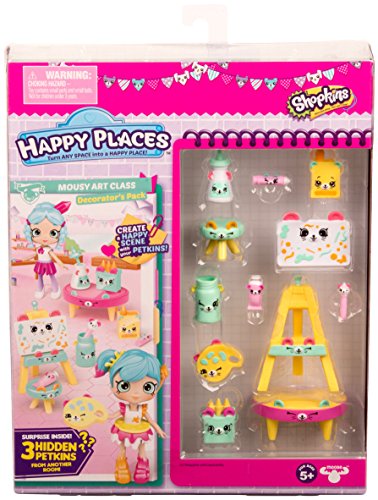 Happy Places Shopkins S3 Decorator Pack - Mousy Art Class