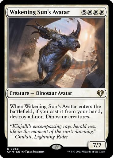 Wakening Sun's Avatar (068) Commander Masters MTG