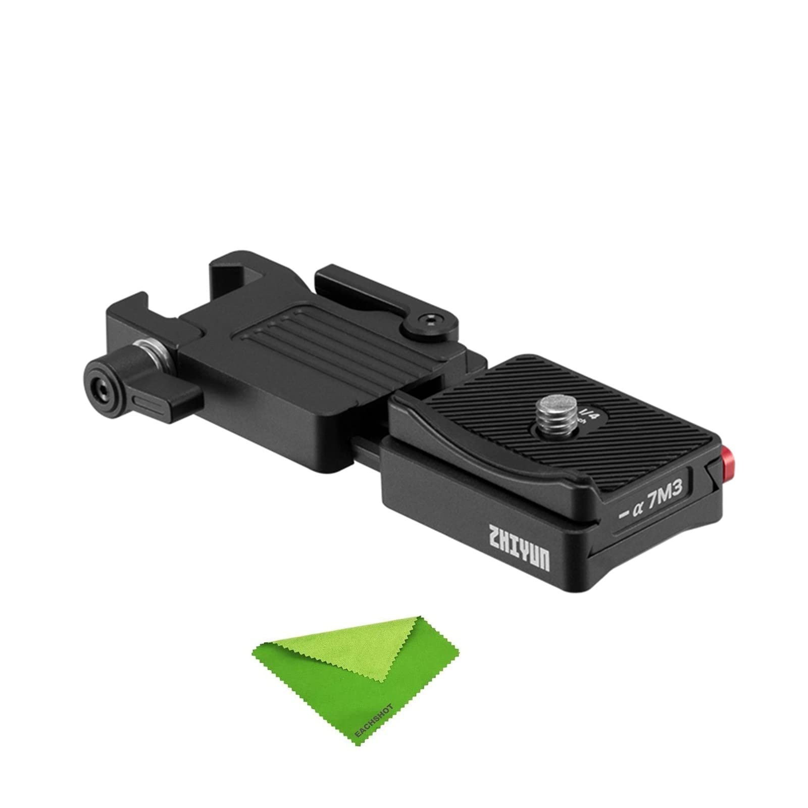 Zhiyun Crane M3 Customized Quick Release Plate for Sony A7M3, for Instant Camera Setup, Change A7 iii Camera Battery Without Fully Dismounting Camera