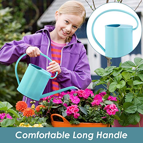 1 Gallon Watering Can for Indoor Plants, Garden Watering Cans for Outdoor Plant House Flower, Modern Plant Watering Can Large Long Spout with Sprinkler Head - Image 6
