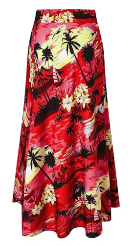 Image of Cromoncent Matching Hawaiian Outfits for Family, Dad and Son Matching Luau Beach Tropical Shirts Mommy Daughter Tropical Sets