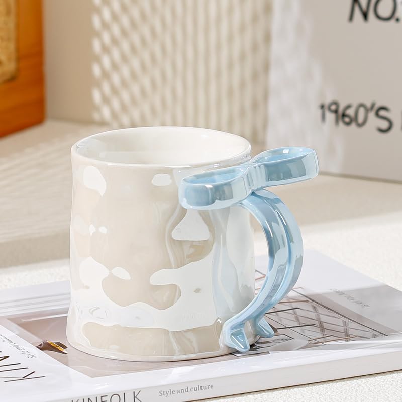 Taza de cerámica con lazo 12 oz para café miniatura 3