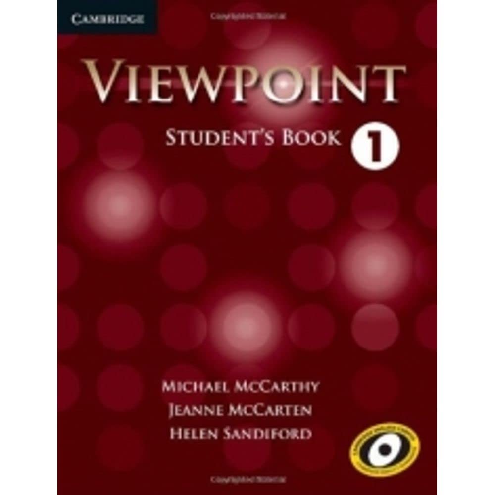 Cambridge University Press Viewpoint Level 1 Student's Book Paperback – Student Edition, 23 August 2012