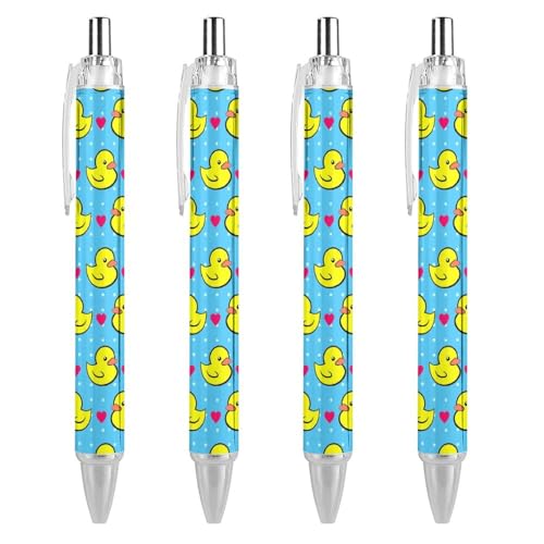 Stylos à bille rétractables Zodiac Space | Lot de 4 encre noire 0,5 mm