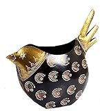 Mohan o Elegante caja de utilidad con forma de pájaro de hierro y metal/hierro/soporte para revista/macetero