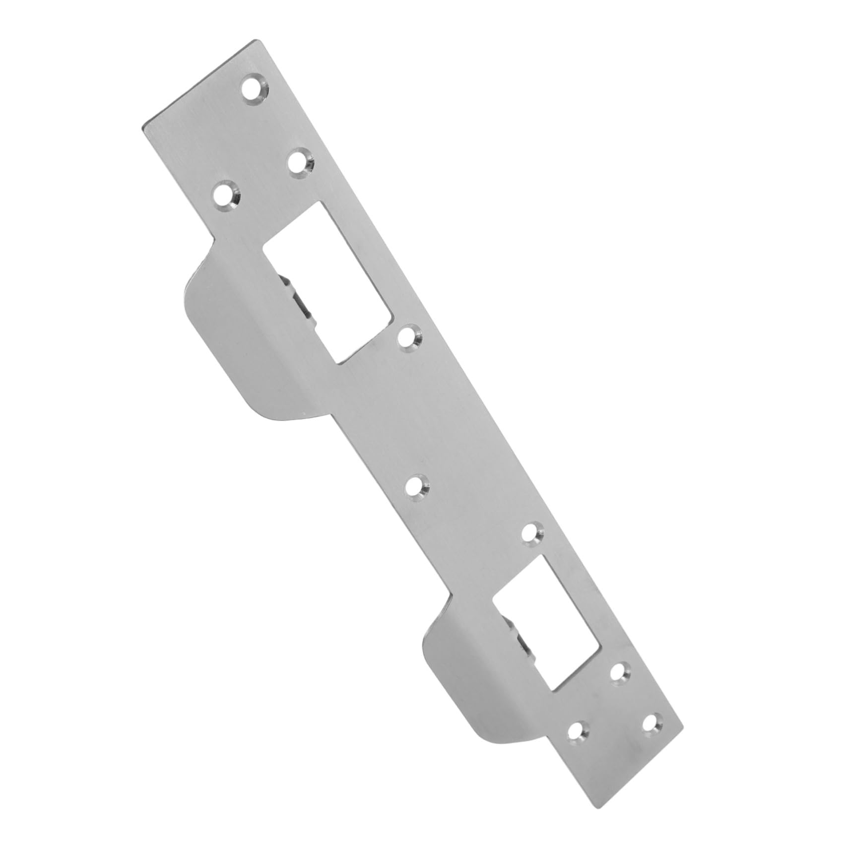 HOLIDYOYO Storm Door Strike Plate Door Reinforcement Lock Latch Stainless Steel Security for Home Security