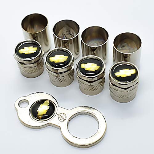 Tampa Bico Valvula Antifurto Capa Cromado - GM CHEVROLET