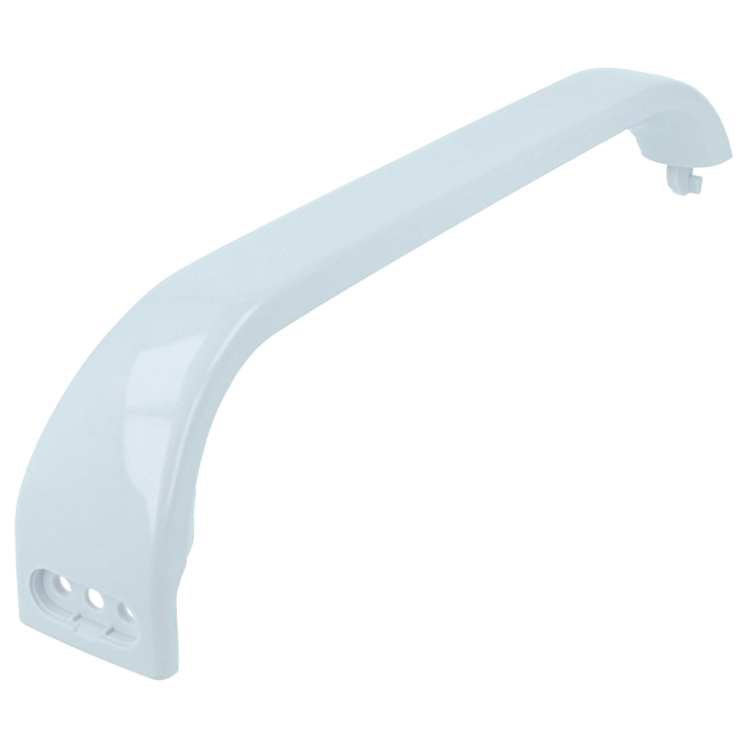 vhbw Door Handle Compatible with Bosch KGV2620GB/02, KGV2620GB/03, KGV2620GB/01, KGV2620GB/04 Refrigerator Oven Plastic White