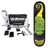 El set up es ideal para tablas de medición de 7,75 a 8,3 pulgadas. En el interior encontrarás: 5,25 pulgadas. Birdhouse Logo Trucks - Set of 1" Allen Bolts 52 mm B Logo Wheels - ABEC 5 Bearings w/ - Spacers 1/8" Riser Pads B - Logo Griptape Sheet - Birdhouse Tool