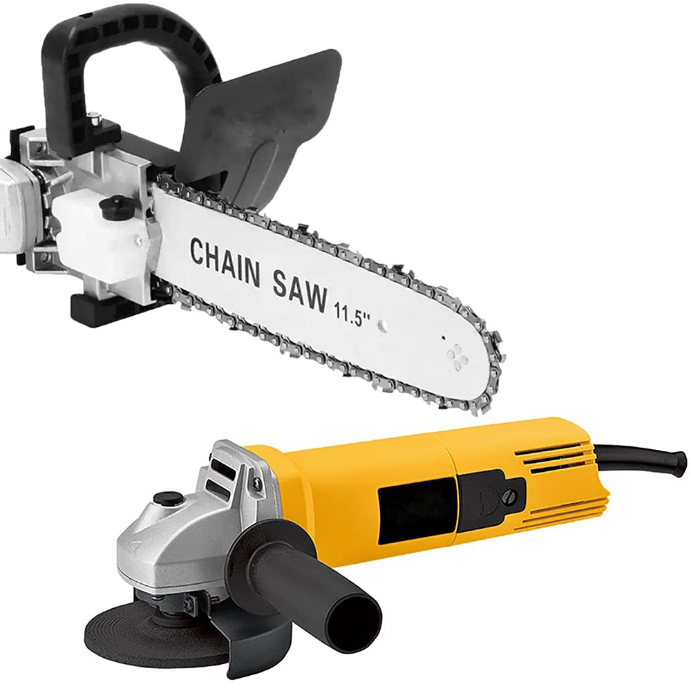 MLD 4/100mm Hand Grinder Electric Mini Angle Grinder Angel Grinder Machine with chainsaw adapter 11.5" attachment converter Combo Set (4 Inches, 850W, 11000 Rpm, 220V 50Hz, Color-Multi) (B094RQKY1C) Amazon Price History, Amazon Price Tracker