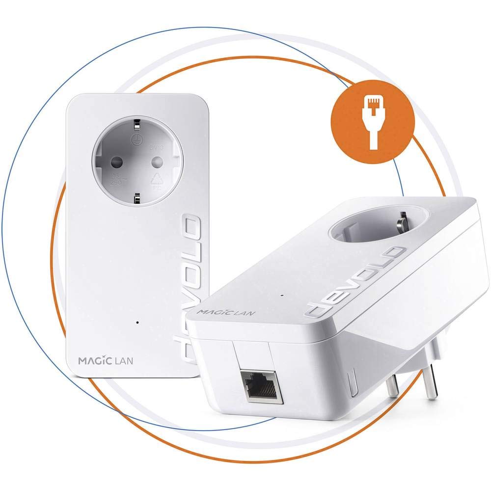 devolo Magic 2 LAN Starter Kit 1-1-2 2x (2400 mbps Powerline + 1x LAN)