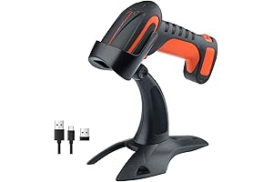 Pro (Extreme Performance) Industrial Wireless Barcode Scanner 2D QR 1D Bar Code Reader