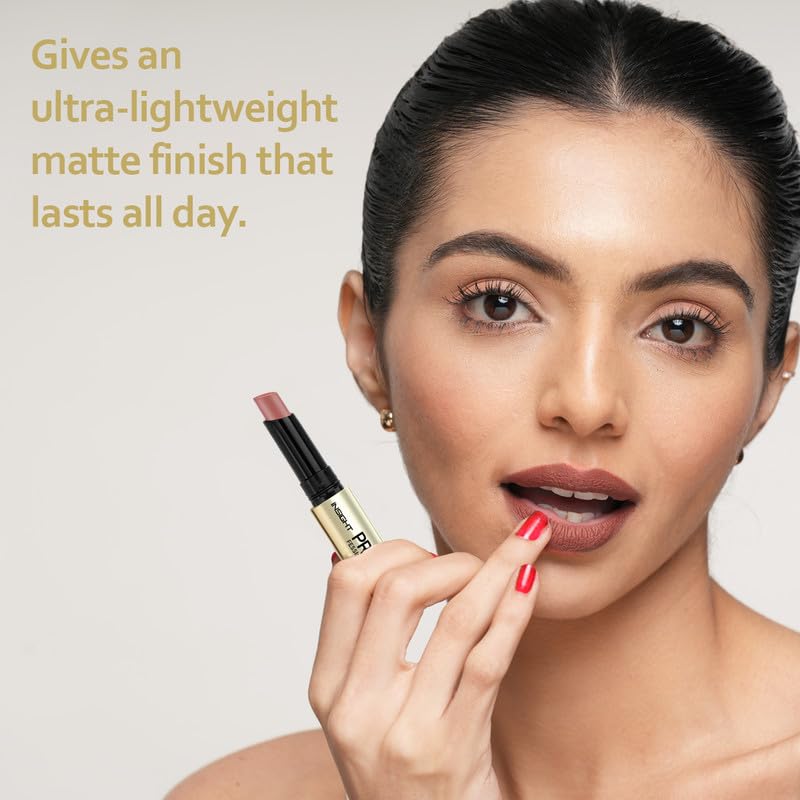 Image of INSIGHT Professional Air Matte Lipstick | Smooth Finish | All Day Comfort | Infused with Rosehip Oil and Avocado Butter | One Swipe Color - (Aurora) (3g)