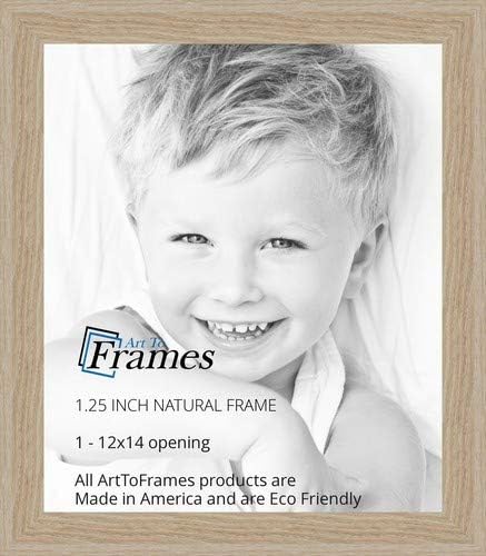 ArtToFrames 12x14 Barnwood Style Picture Frame