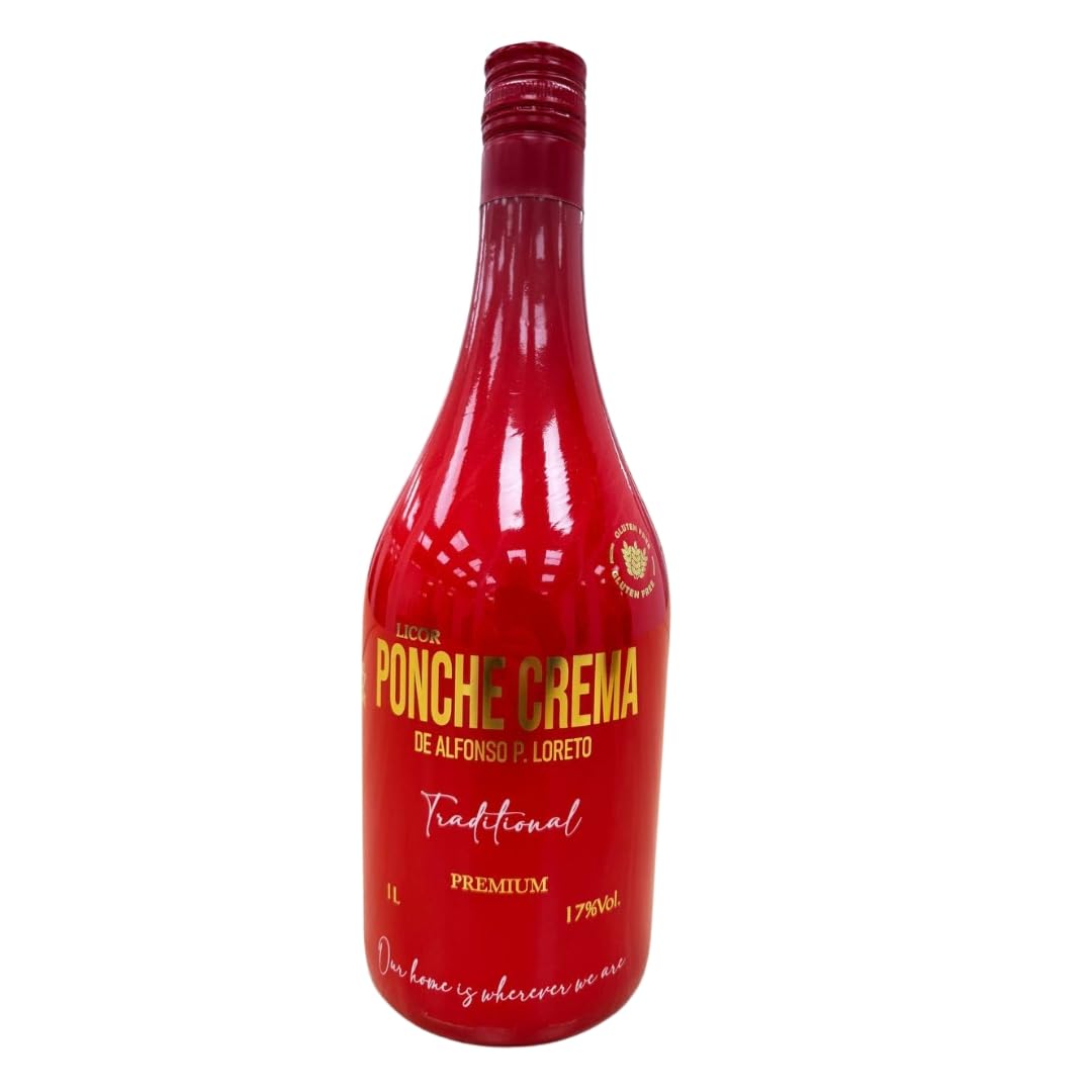 Ponche cremoso Alfonso Loreto, leche entera y ron