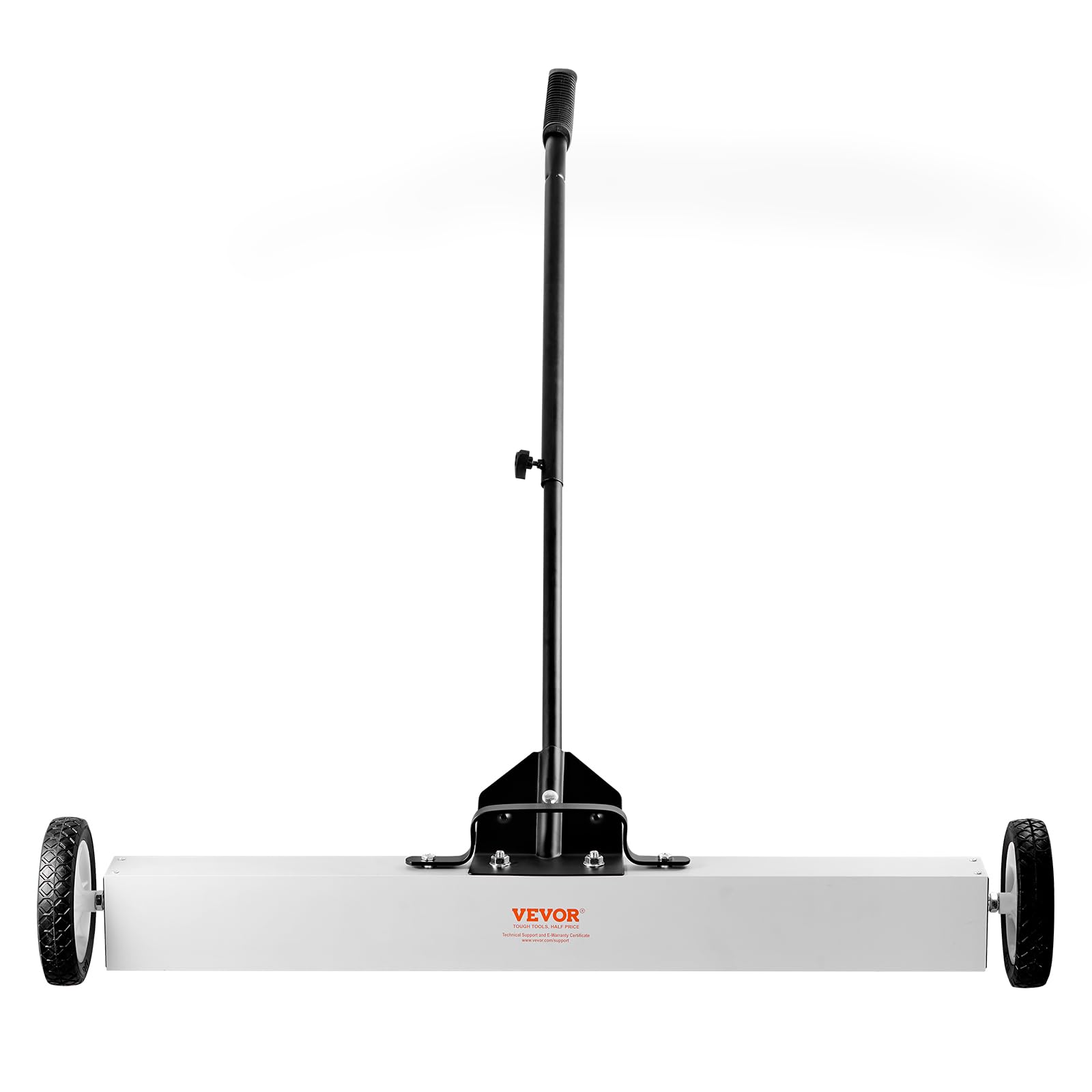 VEVOR Balayeuse Magnétique 91 cm 24,9 kg avec Roues Manche Télescopique Poignée Réglable