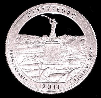 2011-S Pennsylvania Gettysburg National Park Quarter Silver Proof
