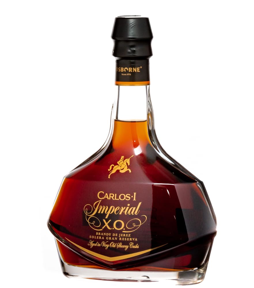 CARLOS I: Imperial XO | Brandy de Jerez Solera Gran Reserva, 70cl, 40% ABV