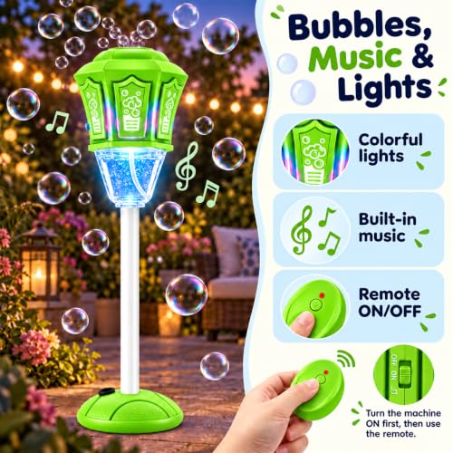 EagleStone Remote Bubble Automatic Standing Bubble Maker - $14.29 AC + 45% Off Code HJOHHWQ1 - image 2