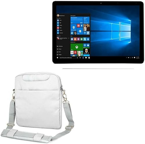 BoxWave Funda compatible con Chuwi SurBook Mini - Encompass Urban Bag, correas de mensajero sobre el hombro, bolsillos con asa para Chuwi SurBook