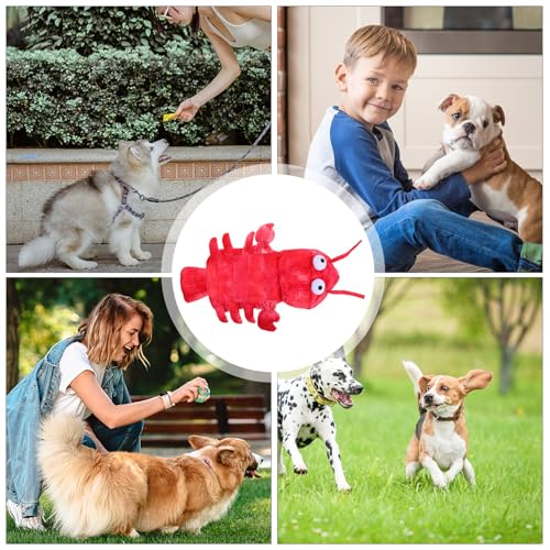 Disfraz de langosta para perros XS rojo miniatura 5