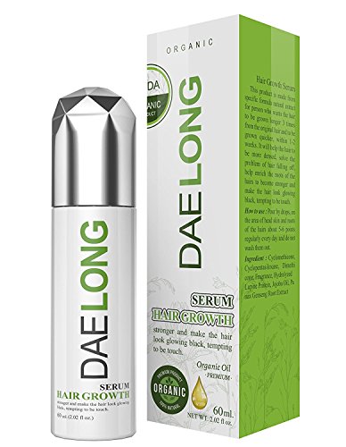 Hair Growth Serum - Help Anti-Hair Loss & Promotes Hair Long - Fast Effective in 2 Weeks with Jojoba Oil, Dimethicone, Panax Ginseng, Hydrolyzed Protein - Daily Use For Men and Women