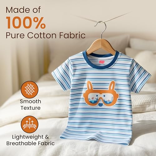 Image of LuvLap Baby Boys Full Sleeve Sweatshirt & Pyjama