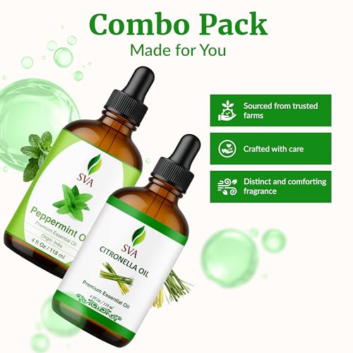 Aceite Esencial Citronela y Menta 4 oz Combo miniatura 4