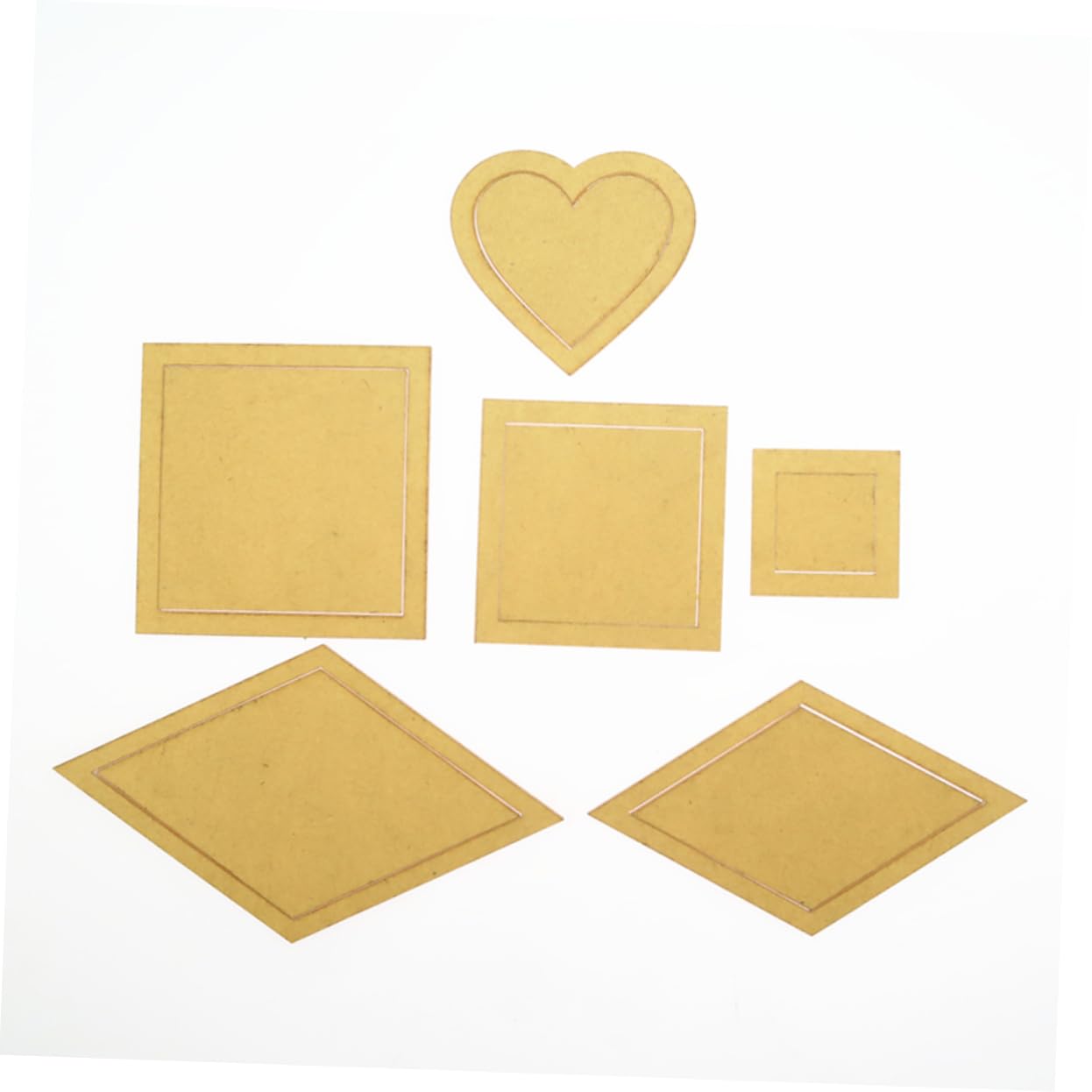 Ciieeo 81piezas Plantilla De Acolchado Transparente Para Manualidades Herramienta De Costura y Patchwork Accesorios Profesionales Para Bordado y Pintura
