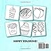 Food & Snacks Coloring Book: Coloring book for Adults and Kids, Bold and Easy, Simple and Big Designs for Relaxation Stress Relief Mindfulness Beginner Friendly