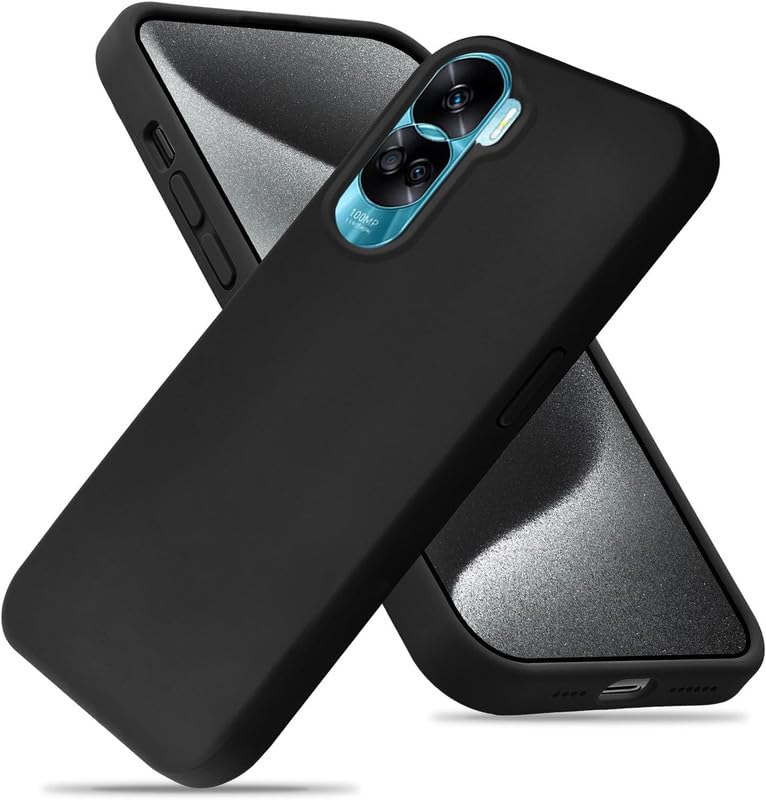 SmartLike Bumper Hybrid Edge to Edge Scratch Resistant Back Case Cover for Honor 90 Lite 6.7" - Black (B0CR7W8ZT3) Amazon Price History, Amazon Price Tracker