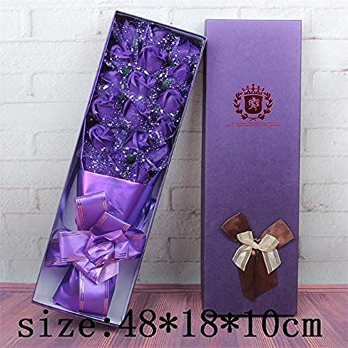 Preisvergleich Produktbild Hailun Handgemachte reizende Teddybär-Plüsch Karikatur-Blumenstrauß Geschenk-Box mit Seife Kreative Geburtstag Blumen