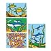 S&S CF-1440A Sand Art Boards 5x7" - Sea Life (Pack of 12)