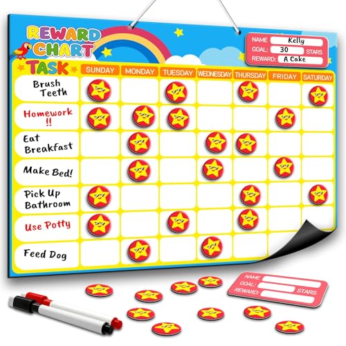 Save on Magnetic Reward Chart for Kids with Code TSHXSLPN