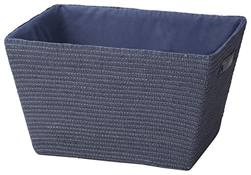 ちどり産業 バスケット ネイビー 43×33×H24cm