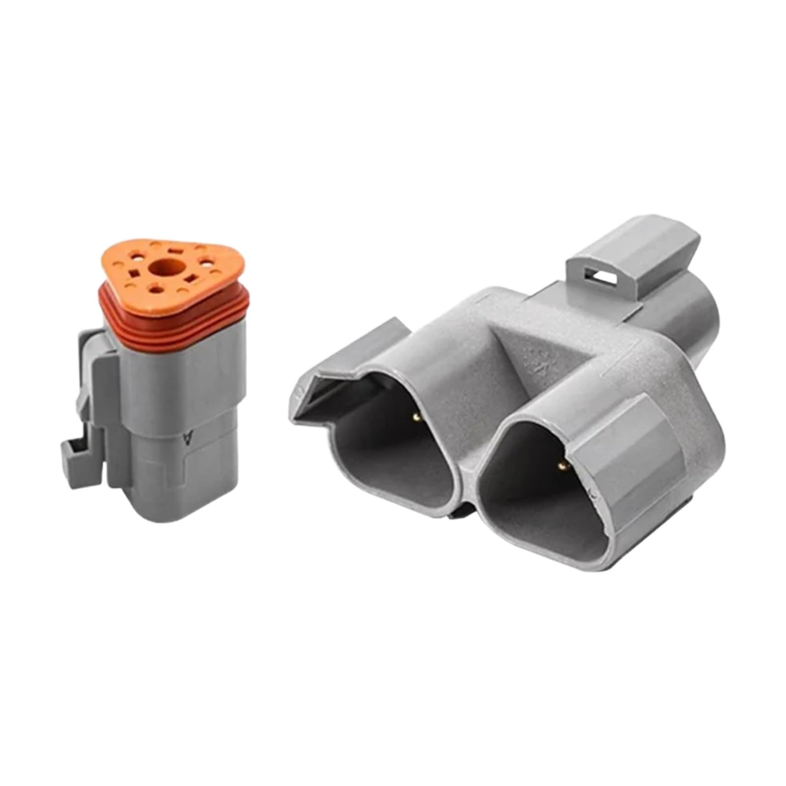 Kit de conectores DT serie de 3 pines DT06-3S y DT04-3P-P007 con resistencia, 10 unidades