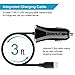 USB Type C Car Charger,Quick Charge 3.4A USB Car Adapter with 3ft Type C Charging Cable for Samsung Galaxy S23 Ultra S22 S21 S20 A10e A15 A14 A25 A54 A53 S10 S9 S8 Plus,Note 20/10,LG G8 G7 V40 V35 V60