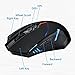 immagine 6UrChoiceLtd®ET Tech X-08 Nuovo USB 7 Pulsante Di Gioco Mouse Ottico Senza Fili Di Gioco Professionale 800/1200/1600/2000/2400 DPI Regolabile Notebook PC Notebook Desktop Computer
